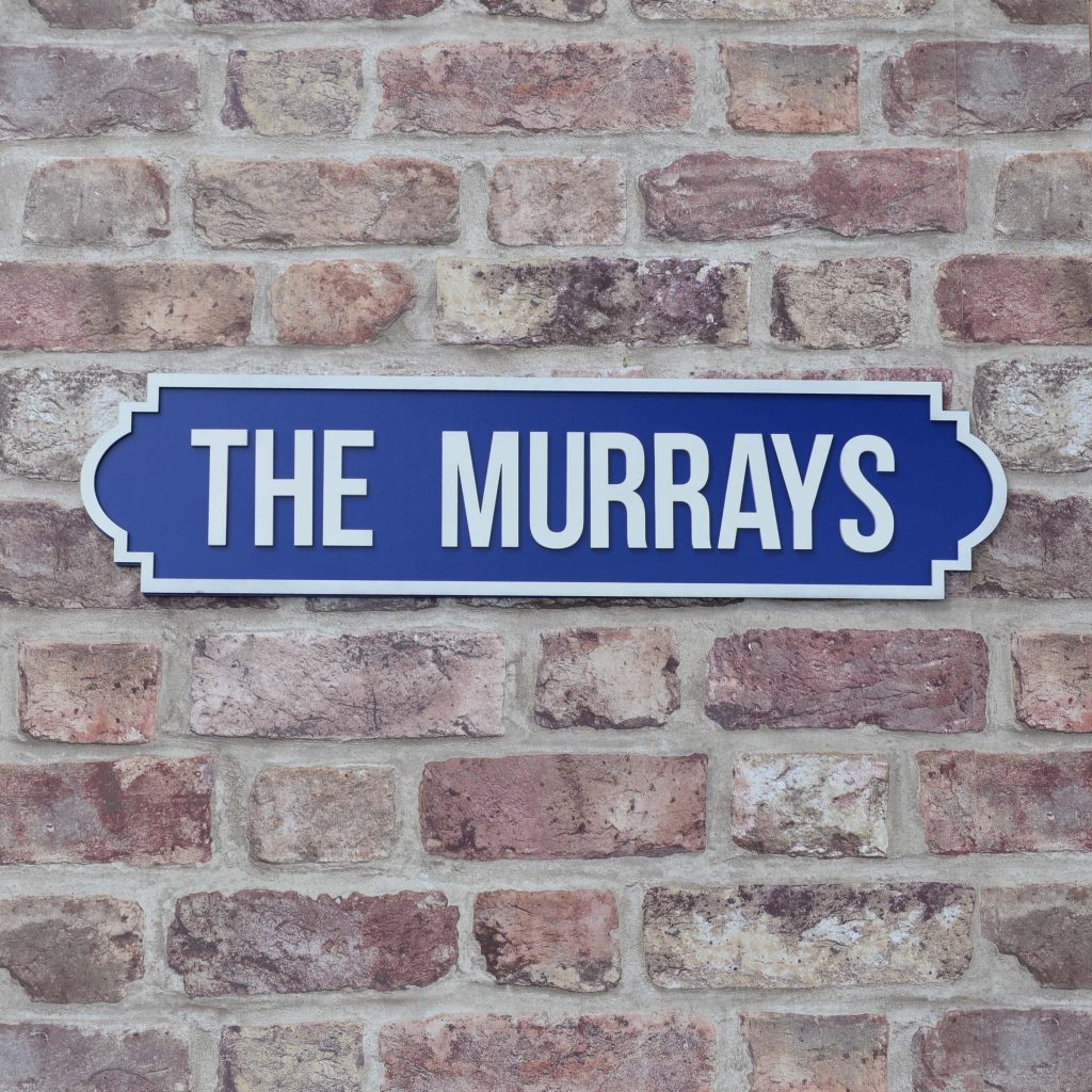 The Family Name - Street Sign