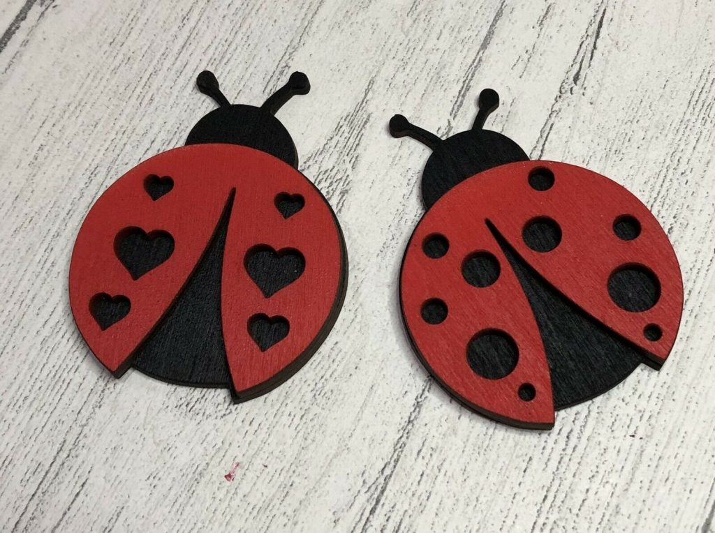 3D Ladybird craft shapes