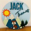 Personalised Fox Name Sign