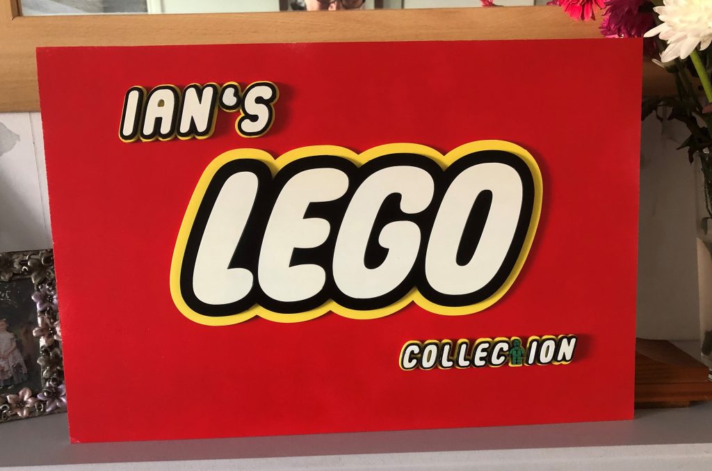 Personalised Lego Sign