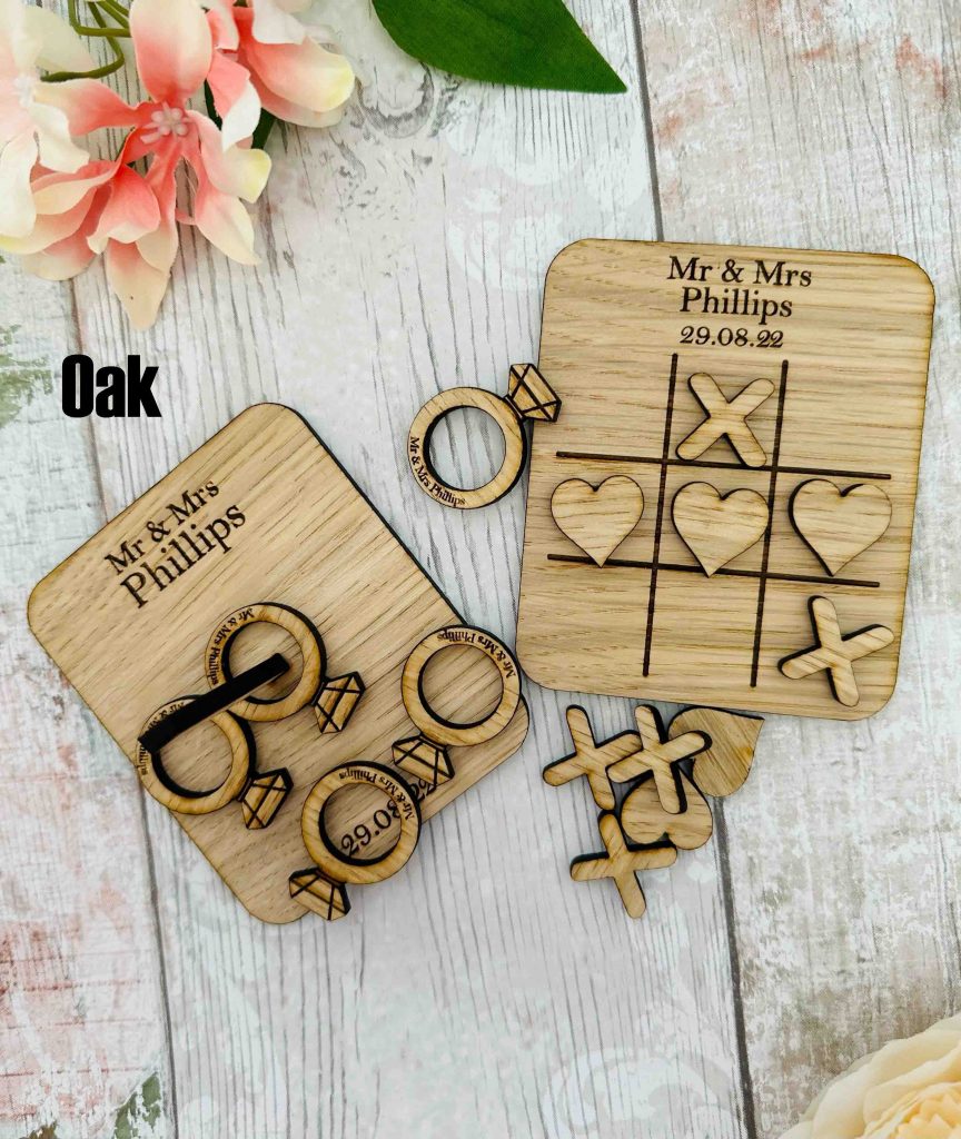 Wedding Favour Mini Party Games RainbowRhinoLaser