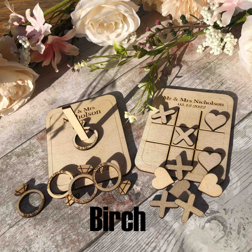 Wedding Favour Mini Party Games RainbowRhinoLaser