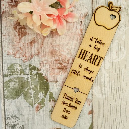 Teacher gift bookmark
