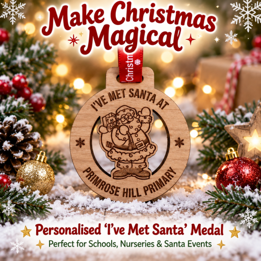 I`ve Met Santa Medal