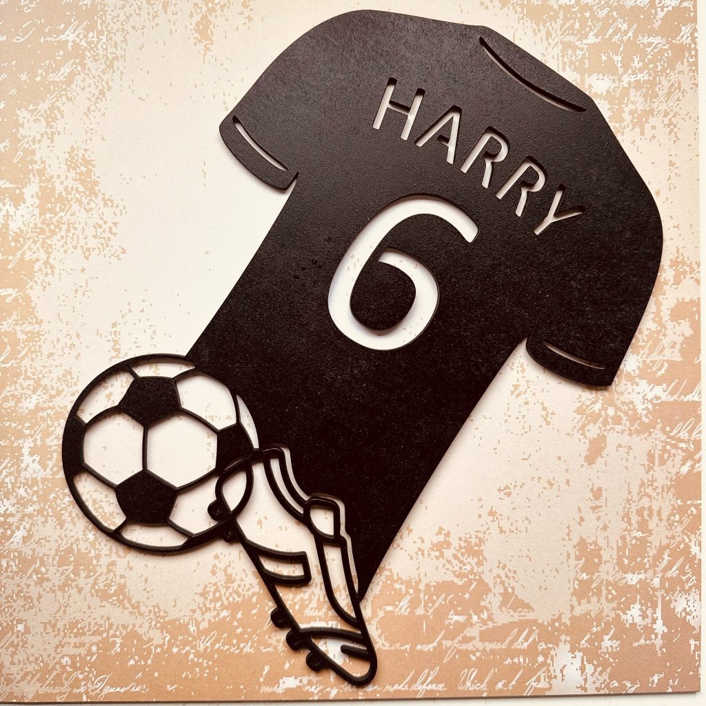Personalised Football Shirt Door Sign
