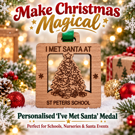 I`ve Met Santa Medal