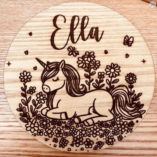 Personalised Laser Engraved Childs Stool