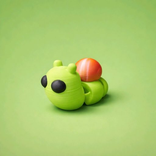 3D Printed Mini Fidget Collectables- Snail