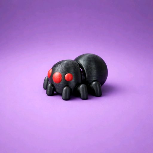 3D Printed Mini Fidget Collectables- Spider