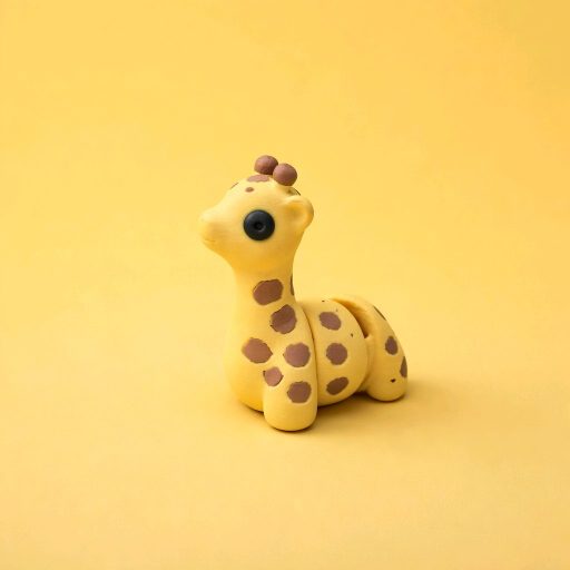 3D Printed Mini Fidget Collectables- Giraffe