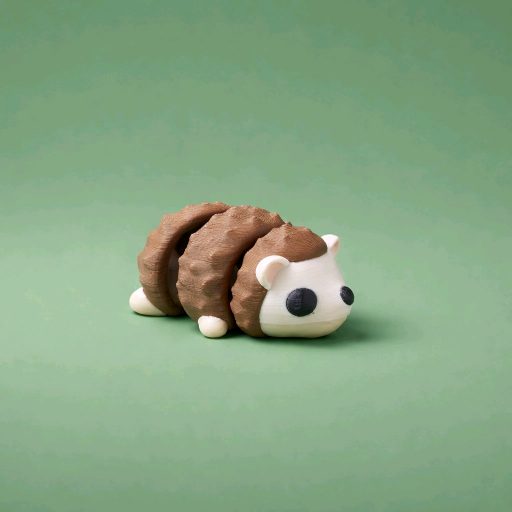 3D Printed Mini Fidget Collectables- Hedgehog