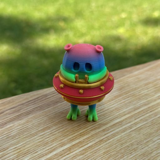 3D Printed Mini Fidget Collectables- Alien