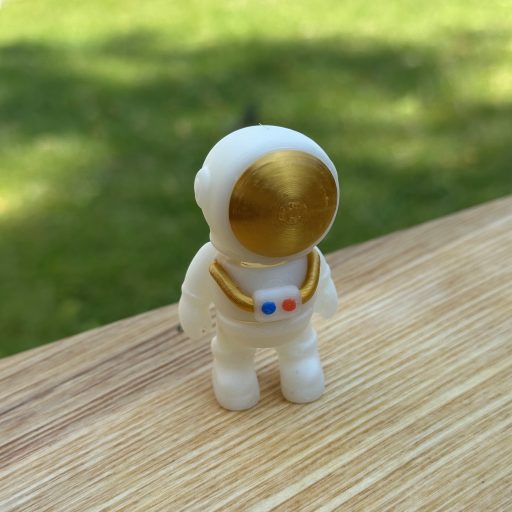 3D Printed Mini Fidget Collectables- Astronaut