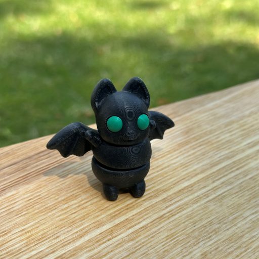 3D Printed Mini Fidget Collectables- Bat