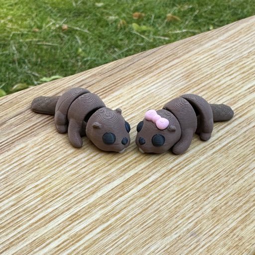 3D Printed Mini Fidget Collectables- Beaver
