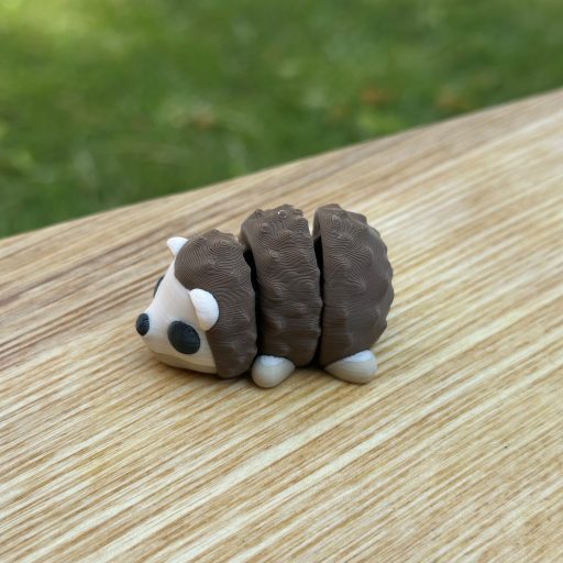 3D Printed Mini Fidget Collectables- Hedgehog