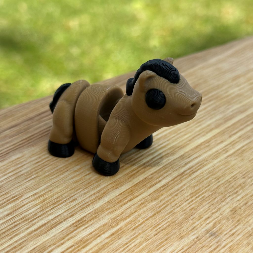 3D Printed Mini Fidget Collectables- Horse