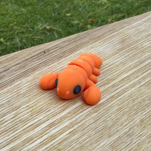 3D Printed Mini Fidget Collectables- Lobster