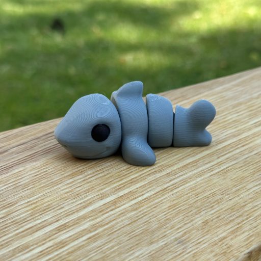 3D Printed Mini Fidget Collectables- Shark