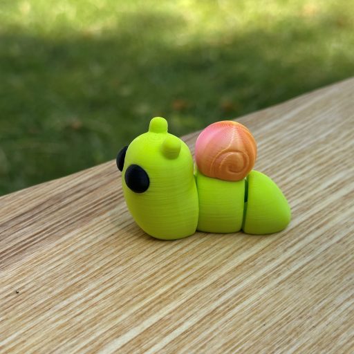 3D Printed Mini Fidget Collectables- Snail