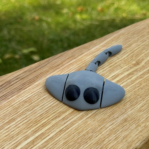 3D Printed Mini Fidget Collectables- Stingray