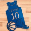 Personalised Basketball Shirt Door Sign