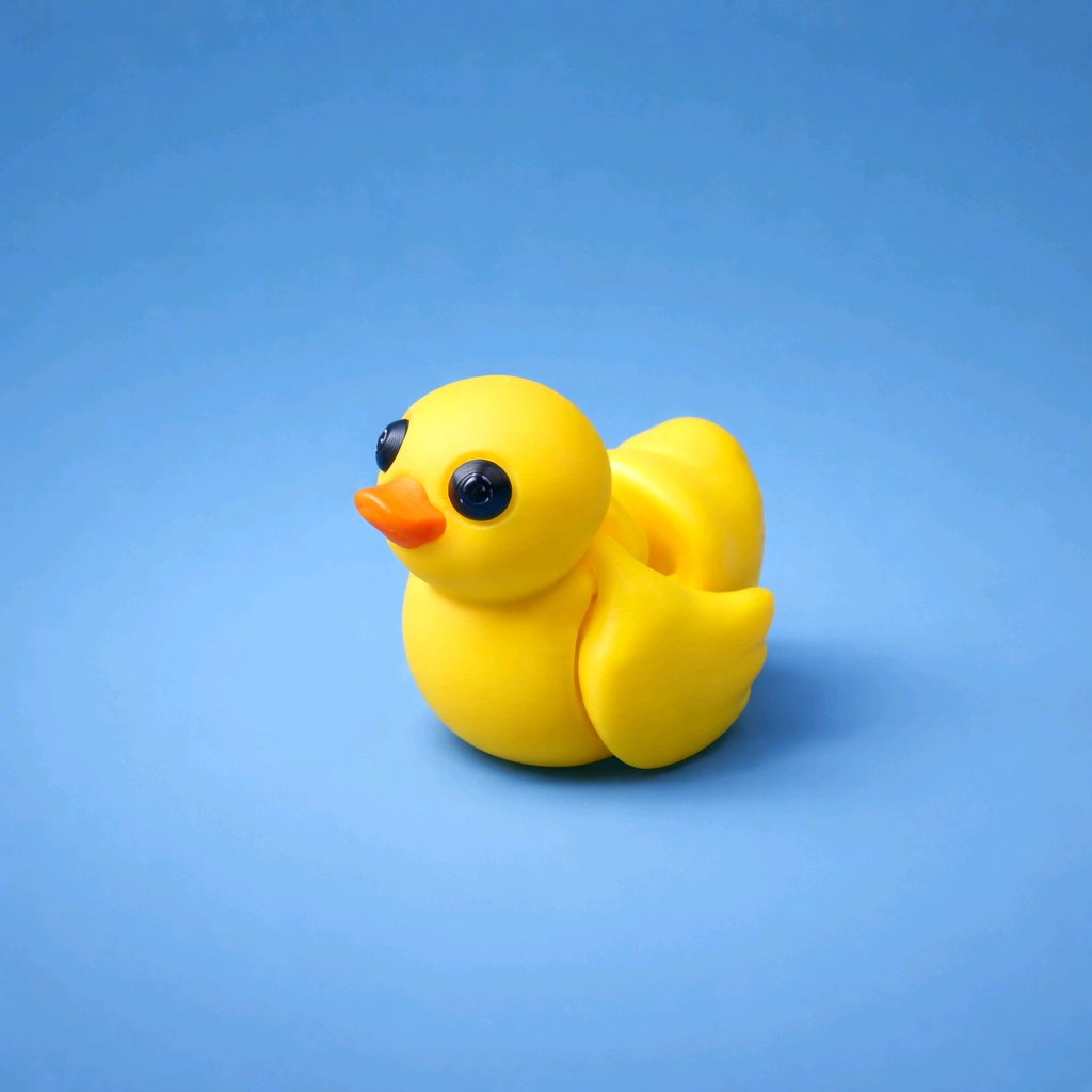 3D Printed Mini Fidget Collectables- Duck 3D Printed Mini Fidget Collectables- Duck