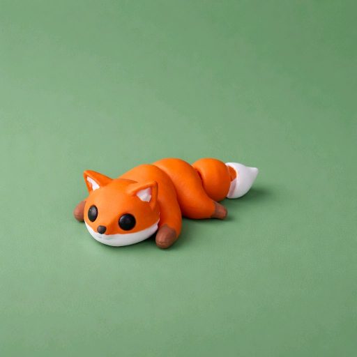 3D Printed Mini Fidget Collectables- Fox