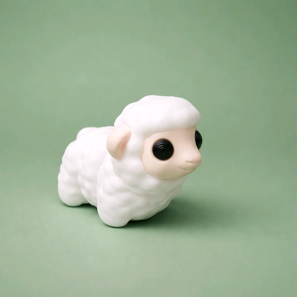 3D Printed Mini Fidget Collectables- Sheep 3D Printed Mini Fidget Collectables- Sheep