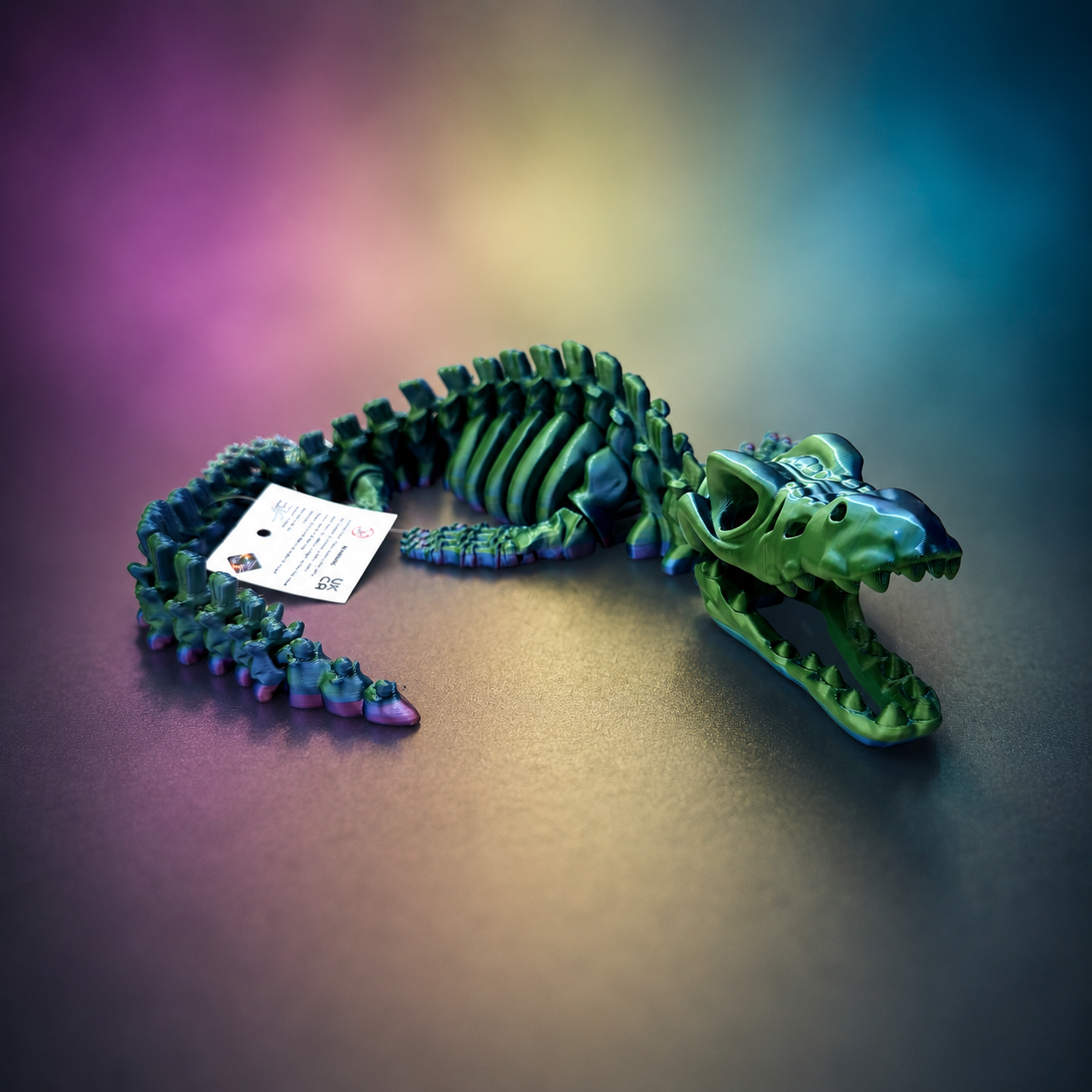 3D Printed Large Mosasaurus 3D Printed Large Mosasaurus