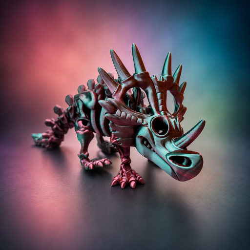 3D Printed Large Styracosaurus