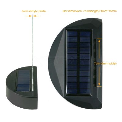 Outdoor LED Base Waterproof Solar Lamp Base RGB Lights SL02 Outdoor LED Base Waterproof Solar Lamp Base RGB Lights SL02 - Image 3